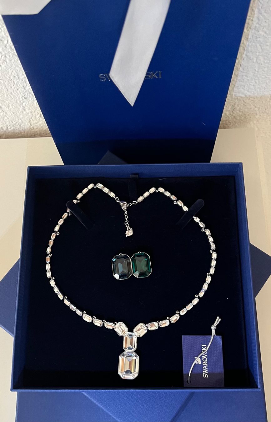 Swarovski Catenine: Swarovski Statement Kette limitiert, & original verpackt – Nuovo e nell'imballaggio originale da Kirchleerau venduto da Piroska05 3