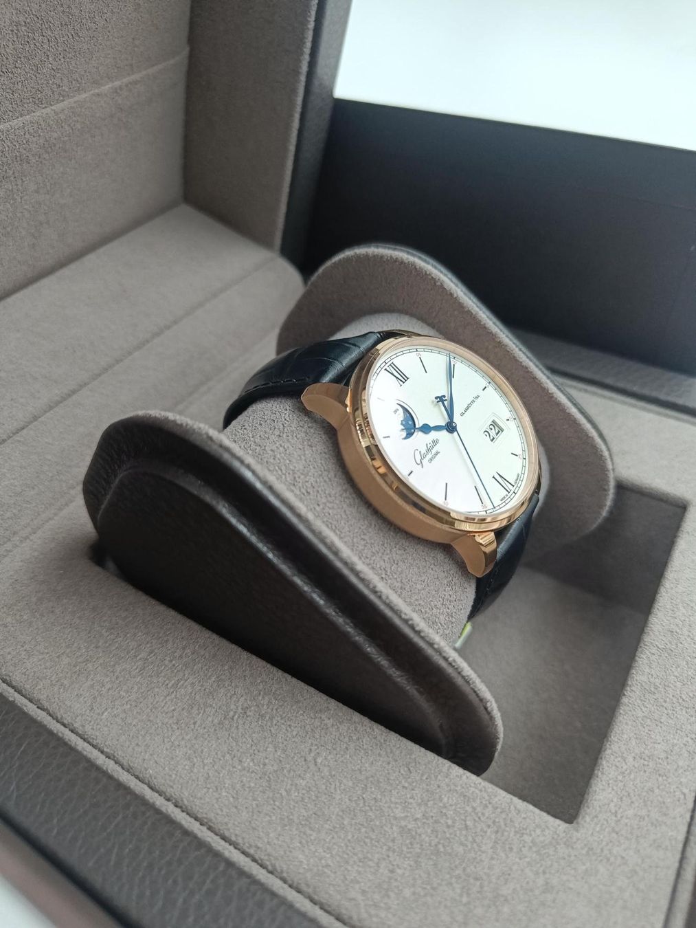 Glashütte Orologi: GLASHÜTTE ORIGINAL "SENATOR EXCELLENCE MONDPHASE", 40 MM – Nuovo (secondo la descrizione) da Luzern venduto da EdiGem 3