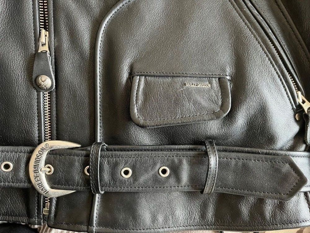 Jacken: Original HARLEY DAVIDSON cruiser - motorcycle leather jacket – Neu (gemäss Beschreibung) aus zürich von Melchior7000 5