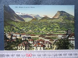BRIGUE ET VUE SUR NATERS VS AK PANORAMA
