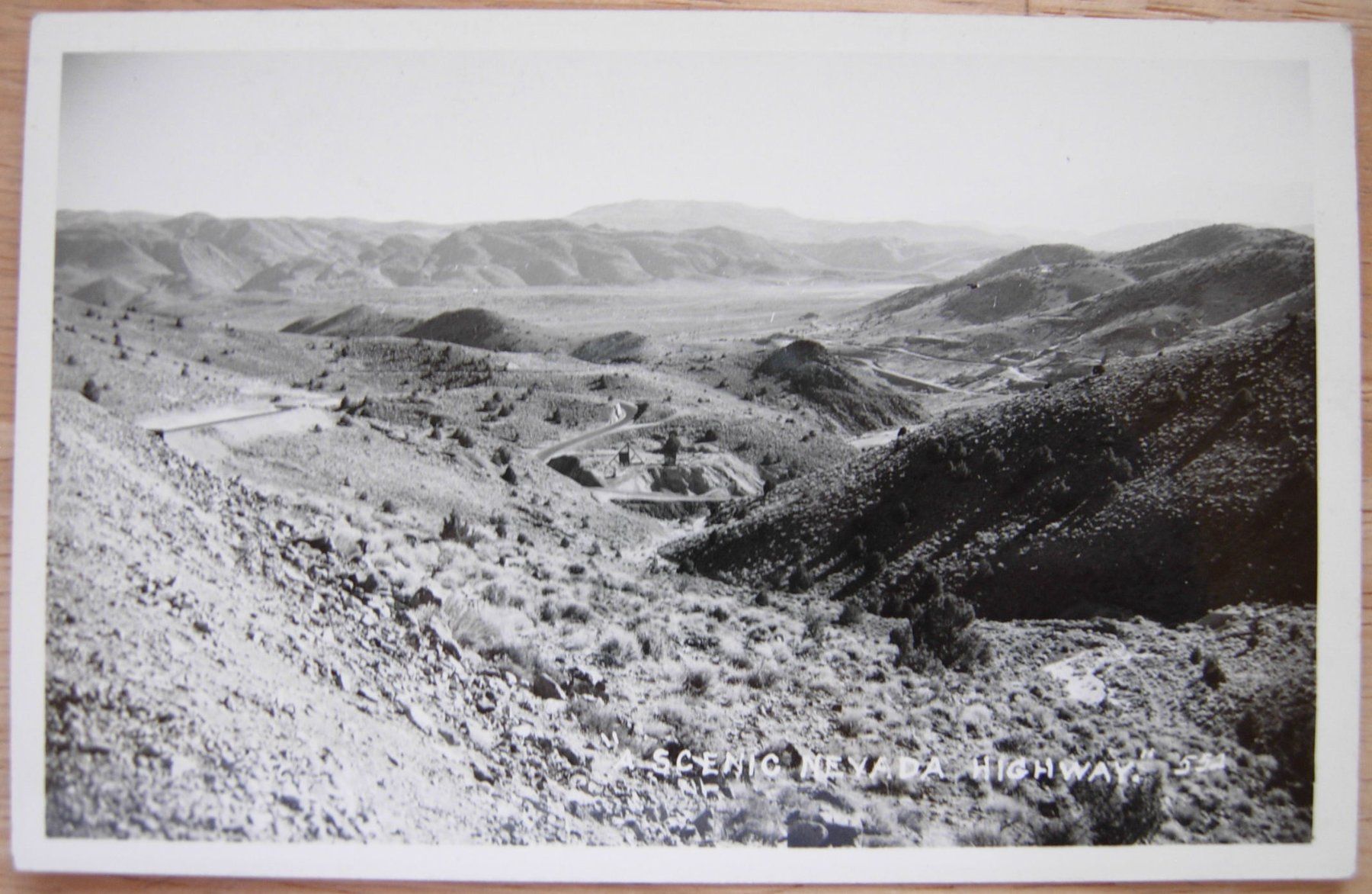 Cartoline postali: AK - Nevada, Highway 53, USA – Usato da Dübendorf venduto da rumpumpel