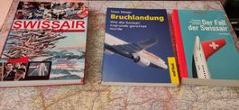 3 Bücher über die Swissair und deren Grounding