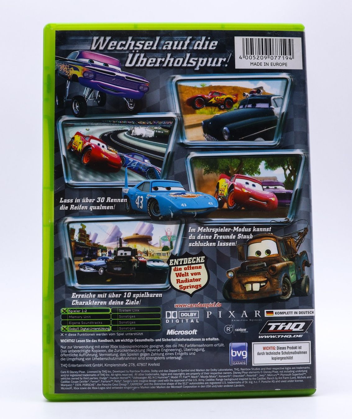 Giochi: Cars PAL Xbox – Usato da Paudex venduto da dindeboy 1