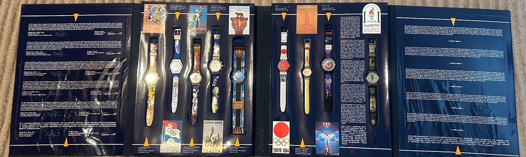 Swatch Uhren: Swatch Historical Olympic Games Collection 2000 2nd Edition – Gebraucht aus Chapelle (Glâne) von Karaokmary 2