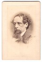 Fotografie Porträt von Charles Dickens