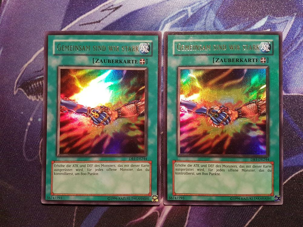 Yugioh 2x Gemeinsam sind wir Stark Kaufen auf Ricardo
