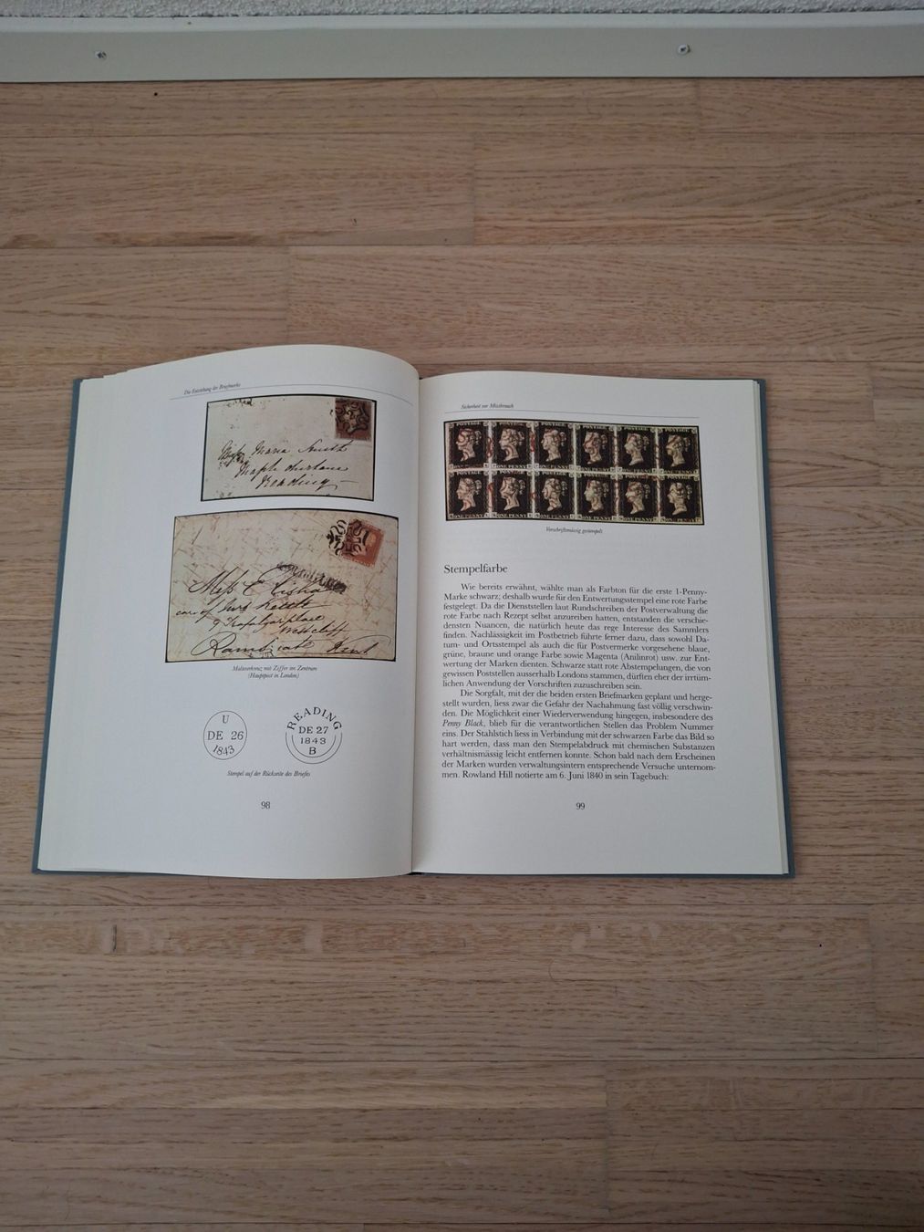 Libri: Buch "Die Entstehung der Briefmarke" – Usato da Dietikon venduto da Hwengi 1