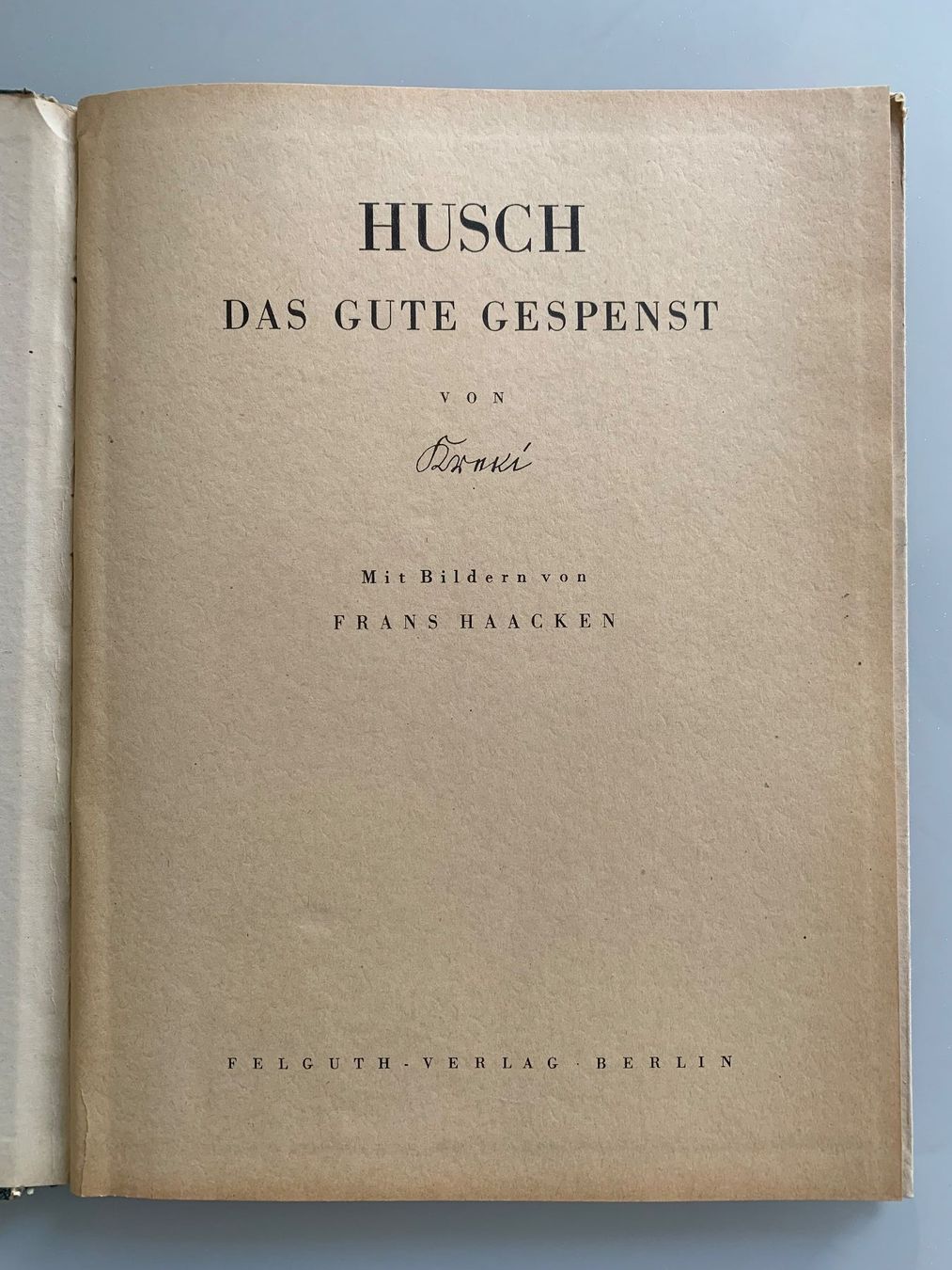 Livres: Husch. Das gute Gespenst. Von Kreki. – D'occasion à Basel par SusaSandig 1