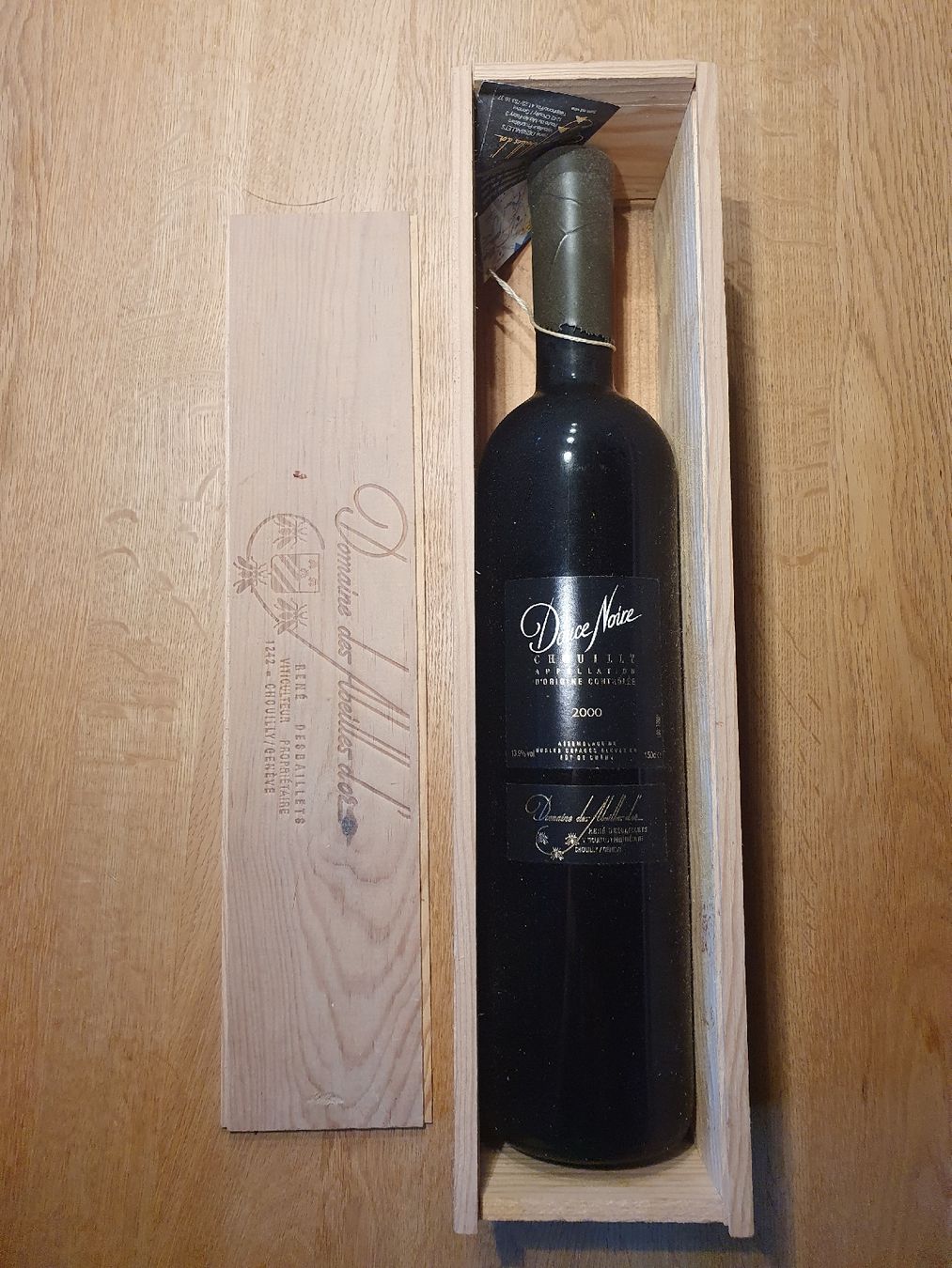 Vino: Douce Noire 2000 Magnum – Nuovo (secondo la descrizione) da Schafisheim venduto da Kokopelli0