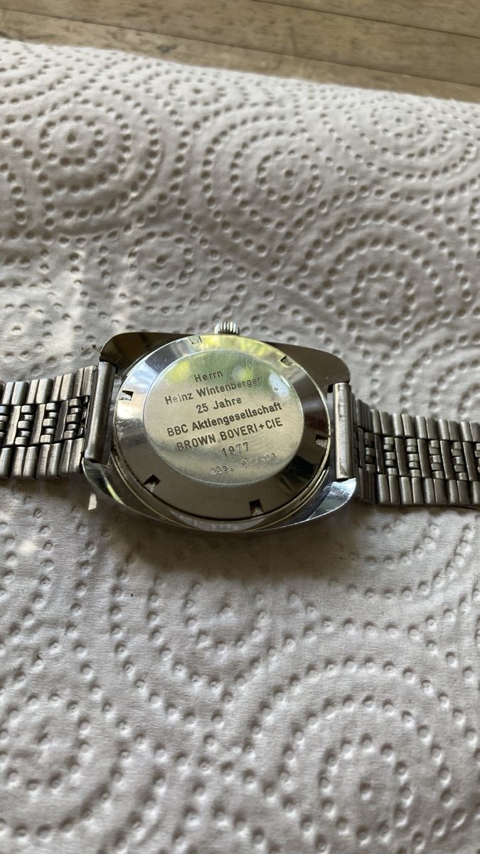 Eterna Montres: Eternamatic 2002 automatic Uhr vintage 70s – D'occasion à Chevenez par Electro-Rick 5