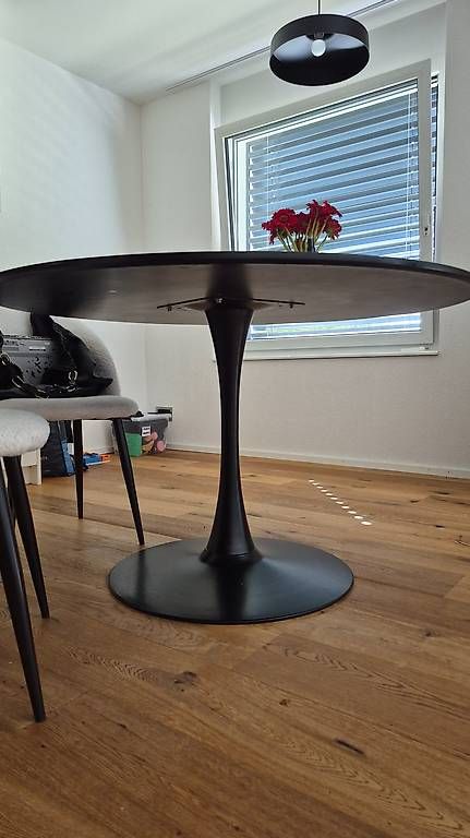 Tavoli: Table ronde noire 120cm / Black round table 120cm – Usato da Binz venduto da eli_p8cn 1