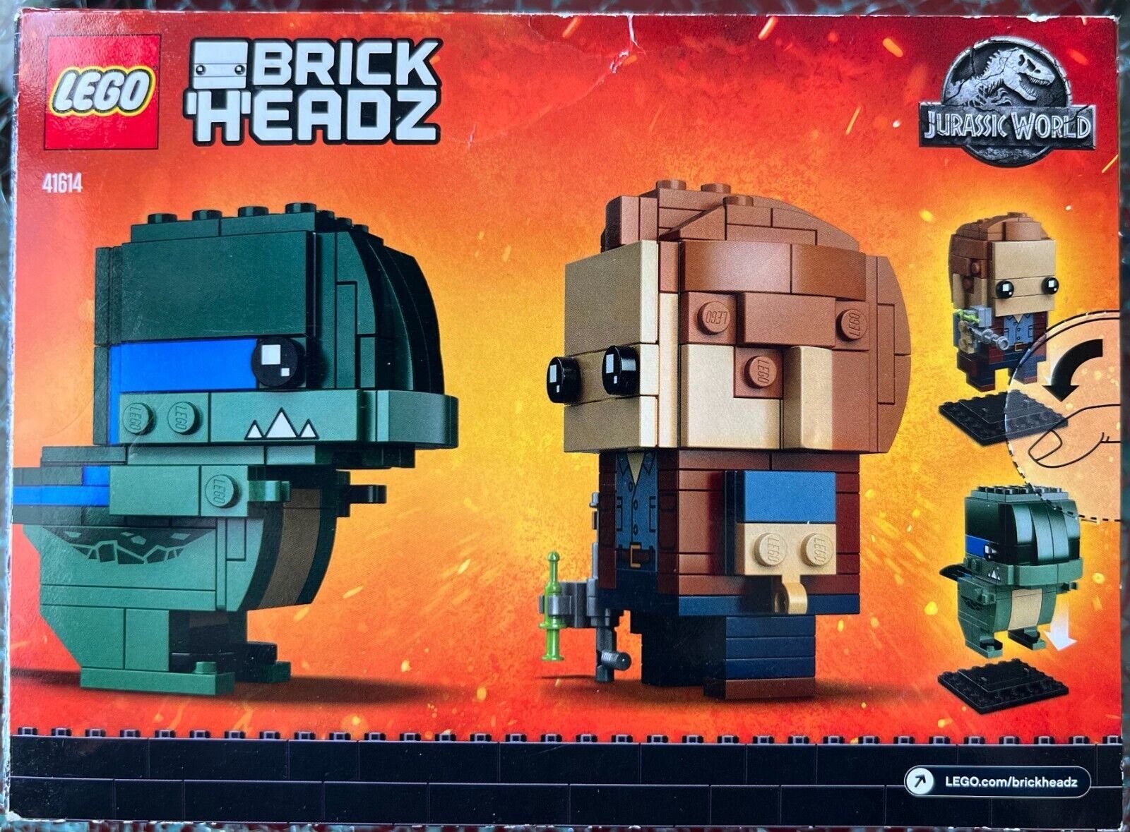 Lego Baukästen: LEGO Owen & Blue - 41614 BrickHeadz – Neu und originalverpackt aus Matzendorf von HaiNakamoto 1