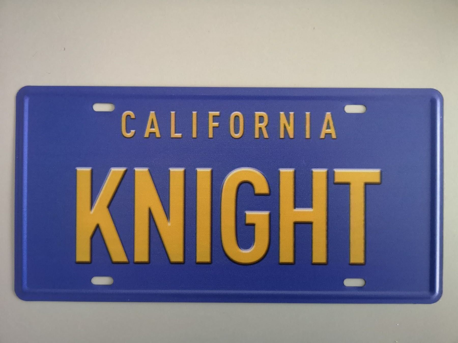 Insegne: Blechschild Knight Rider K.I.T.T. David Hasselhoff – Nuovo e nell'imballaggio originale da Wangen SZ venduto da Charlie_Firpo