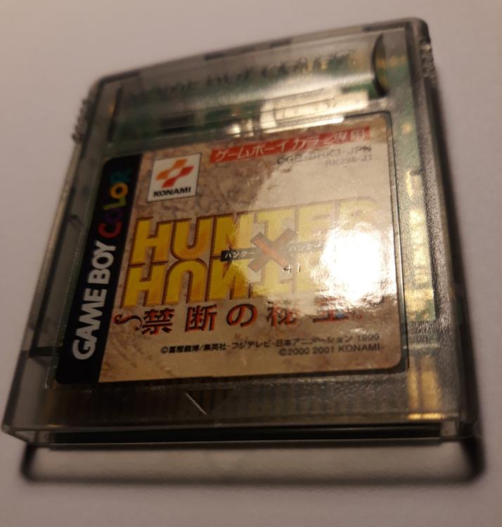 Hunter X Hunter Kindan No Hihou Sur Game Boy Color GBC - Jeu Vidéo Nostalgie