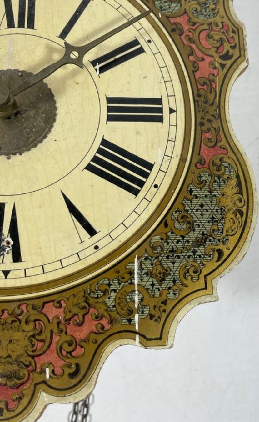 Stand- & Wanduhren: Mécanisme horloge comtoise avec de très belles décorations – Defekt aus Genève von ZeuSatan 4