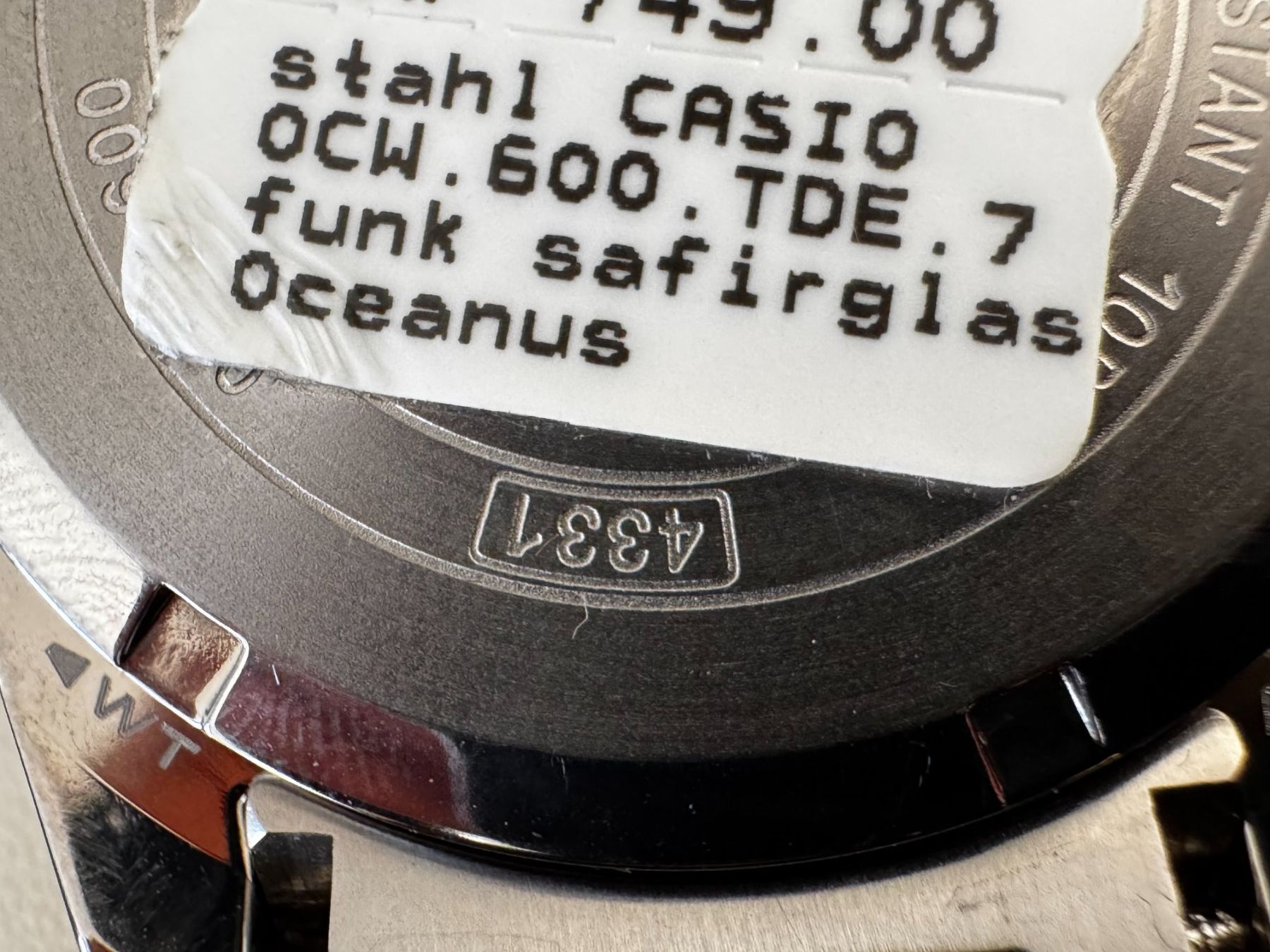 Casio Montres: Casio Oceanus Uhr (Lot 4) – Neuf (Voir description) à Bäriswil BE par WWYN-Liquidationen 6