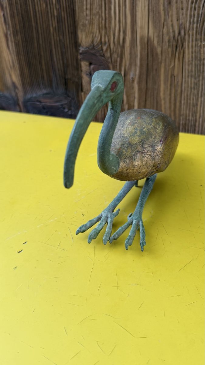 Statuette: Ägypten Ibis Bronze Vogel – Usato da Riedholz venduto da Frettchen63 9