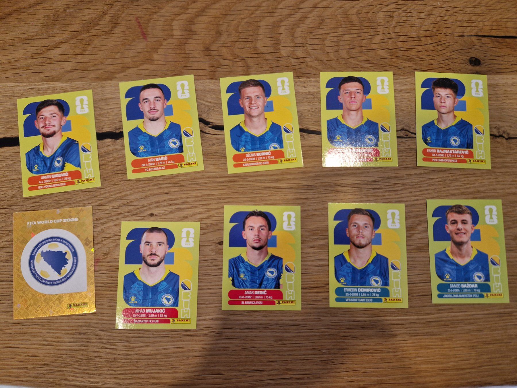 Panini Sammelbilder & Trading cards: Panini BIH Sticker – Gebraucht aus Metzerlen von SS01