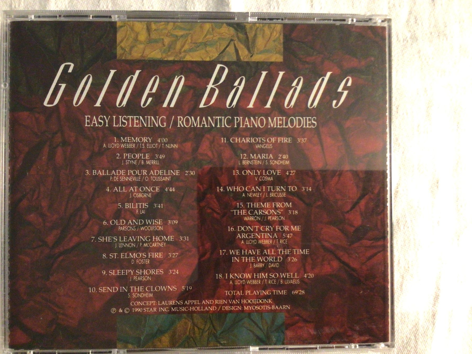 CD: GOLDEN BALLADS, 5 CDs, 1990 – Usato da Steinach venduto da Quarkie 5