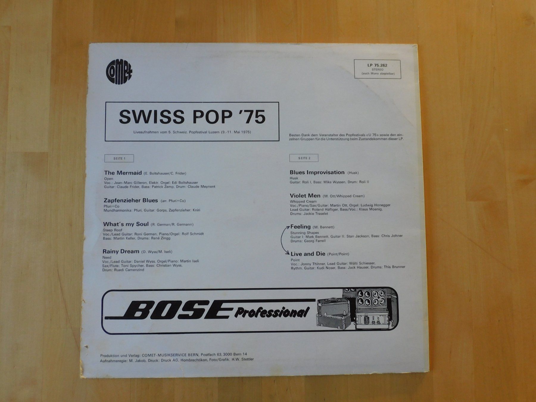 Schallplatten: Swiss Pop 75 – Gebraucht aus Emmenbrücke von Dickens 1