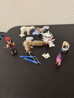 Playmobil Set Winterlandschaft mit Figuren Zubehör