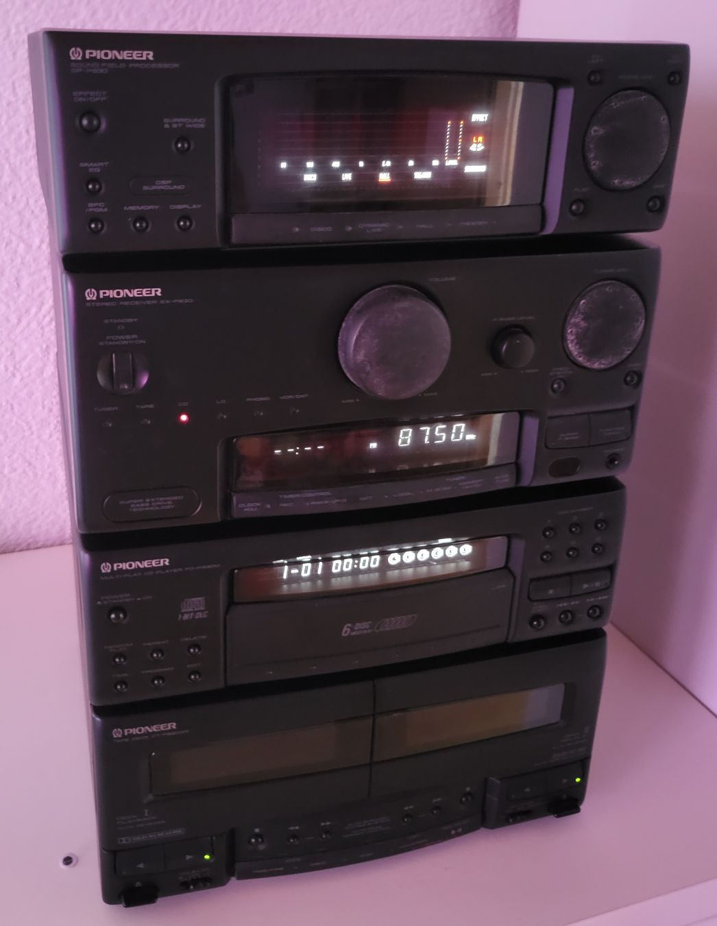 Pioneer Amplificatori: Stereoanlage mit 2 Lautsprechern  – Usato da Birmenstorf AG venduto da Cjl