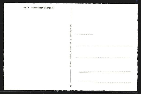 Cartoline postali: Dürrenäsch, Teilansicht aus der Vogels – Usato da Berlin venduto da bartko-reher 1