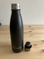 Harrods Trinkflasche Aluminium schwarz