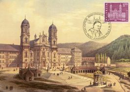 Papstbesuch in Einsiedeln - Konvolut von 60 Stück -Maximumk.