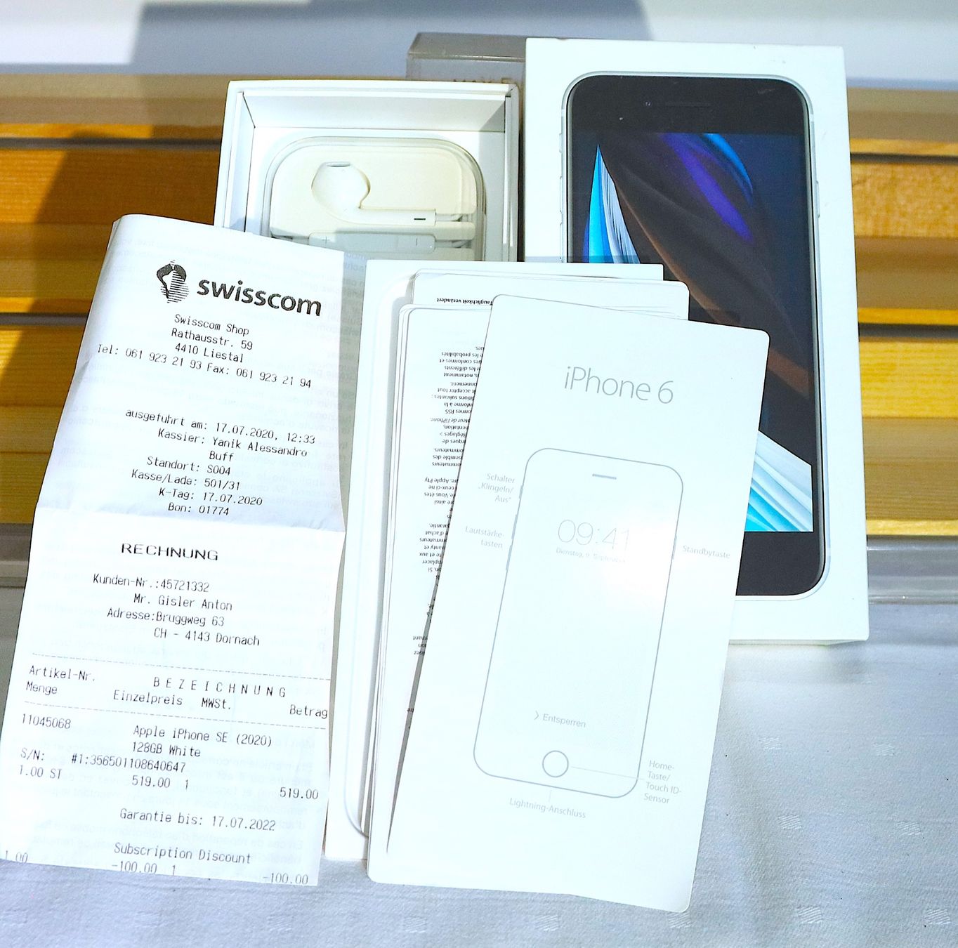 Apple Portables: OVP VON APPEL iPhone6 – D'occasion à Ipsach par Merlux 2