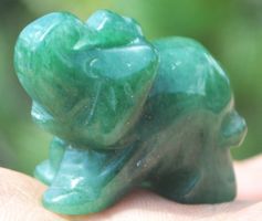 Deko - Heilsteine T-387 – Elefant – Aventurin