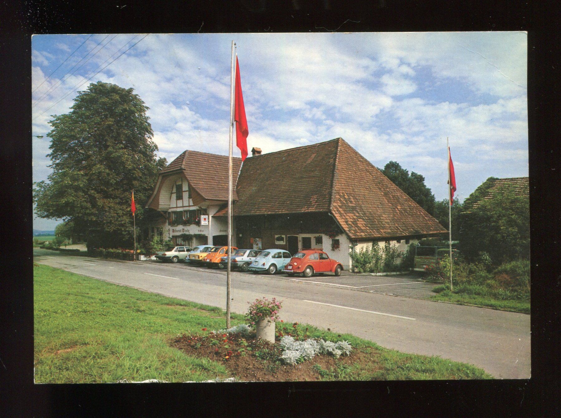 Cartoline postali: Tschugg, 100 Jahre Restaurant Traube – Usato da Aarau venduto da Elmaar41