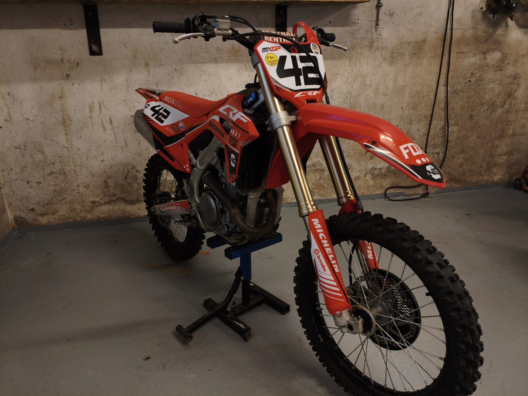 Honda Enduro: Honda CRF250R 2022 – Usato da Les Breuleux venduto da PointRoselet 2