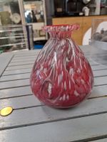 Murano Kunstglasvase Farbschichten übereinander gelegt.