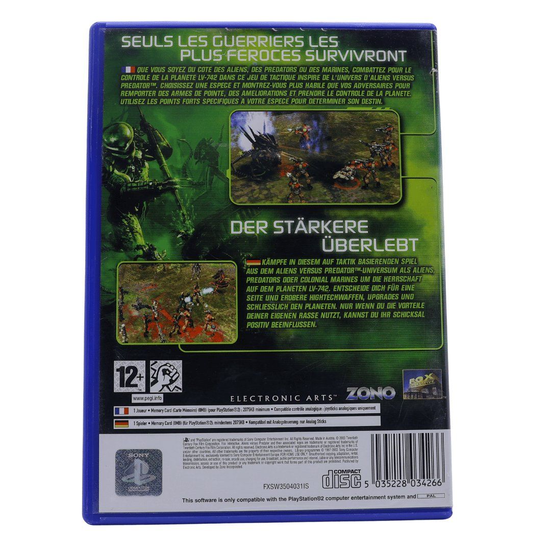 Spiele: Aliens vs Predator: Extinction - PS2 – Gebraucht aus Paudex von dindeboy 2