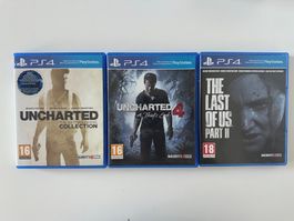 Uncharted Last of Us 2, Sony Playstation 4, PS4, PS5