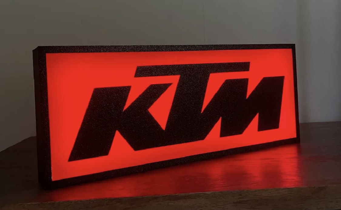 Lampade: Lampe décoration LightBox KTM – Nuovo (secondo la descrizione) da Noville venduto da Berlusconi55