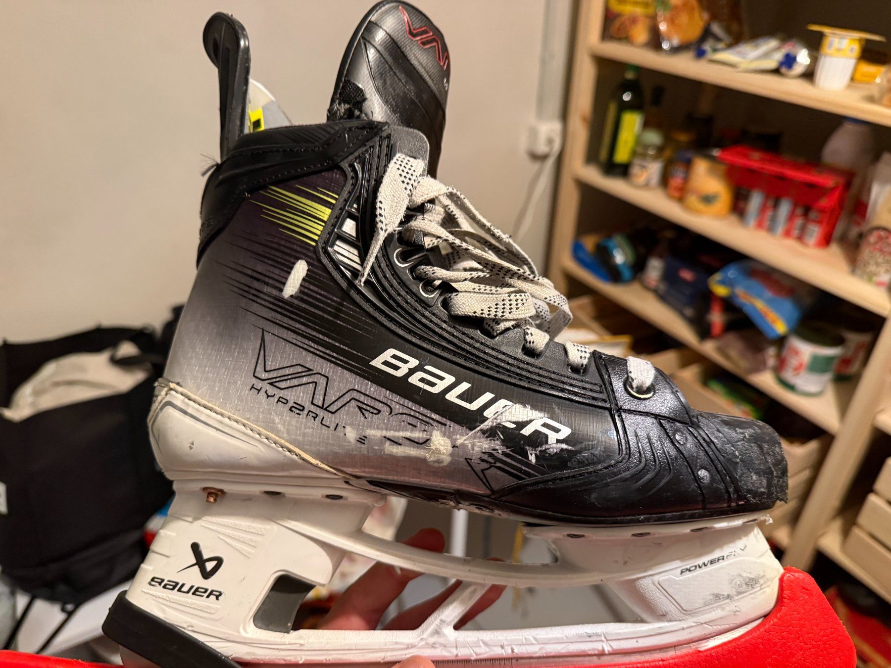 Bauer Pattini da ghiaccio: Bauer Vapor Hyperlite 2  – Grösse 7 Fit 1 – Usato da Nänikon venduto da beatom01 6