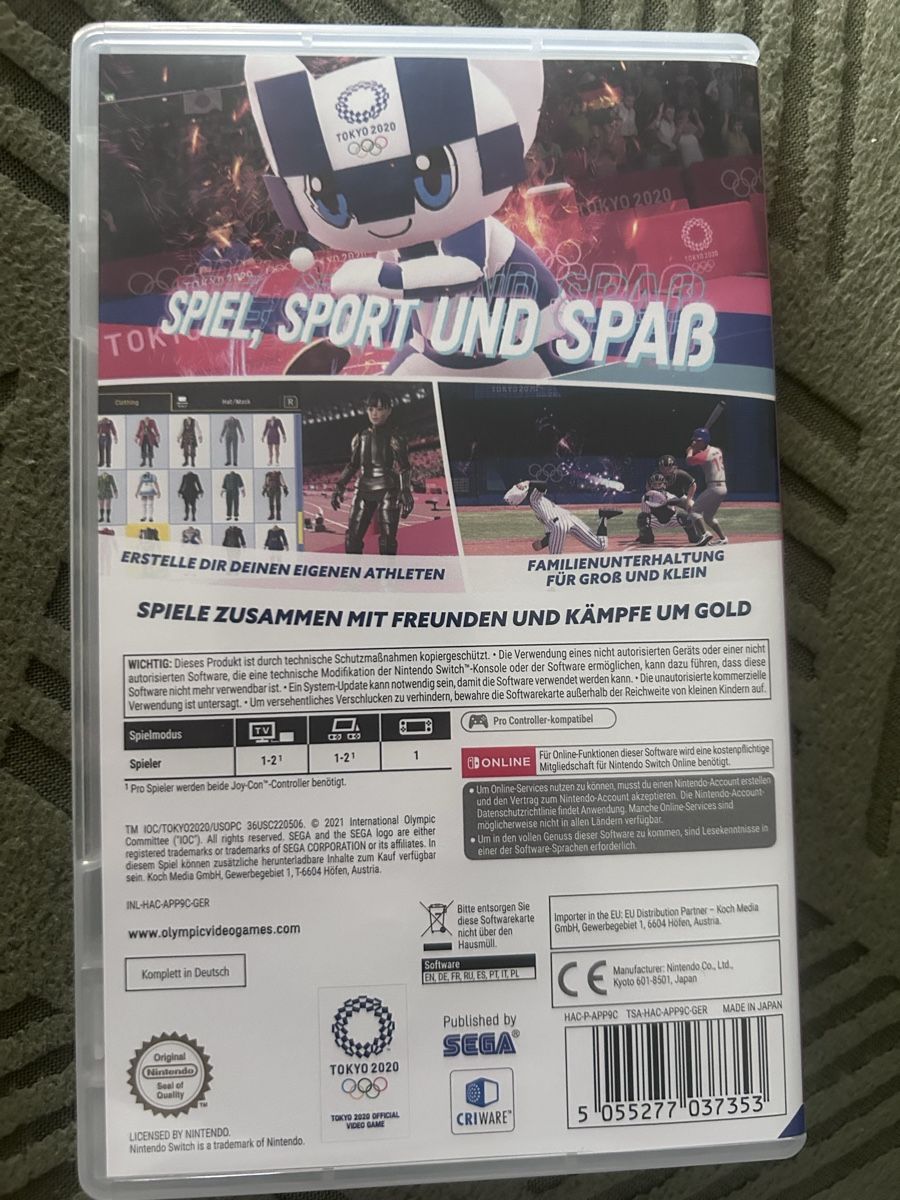 Nintendo Spiele: Nintendo Switch Olympische Spiele Tokyo 2020 – Neu (gemäss Beschreibung) aus Niederweningen von Hossi66 2