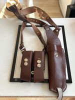 Schulterholster Sicking Quick Draw Leder braun D.E. (L6)