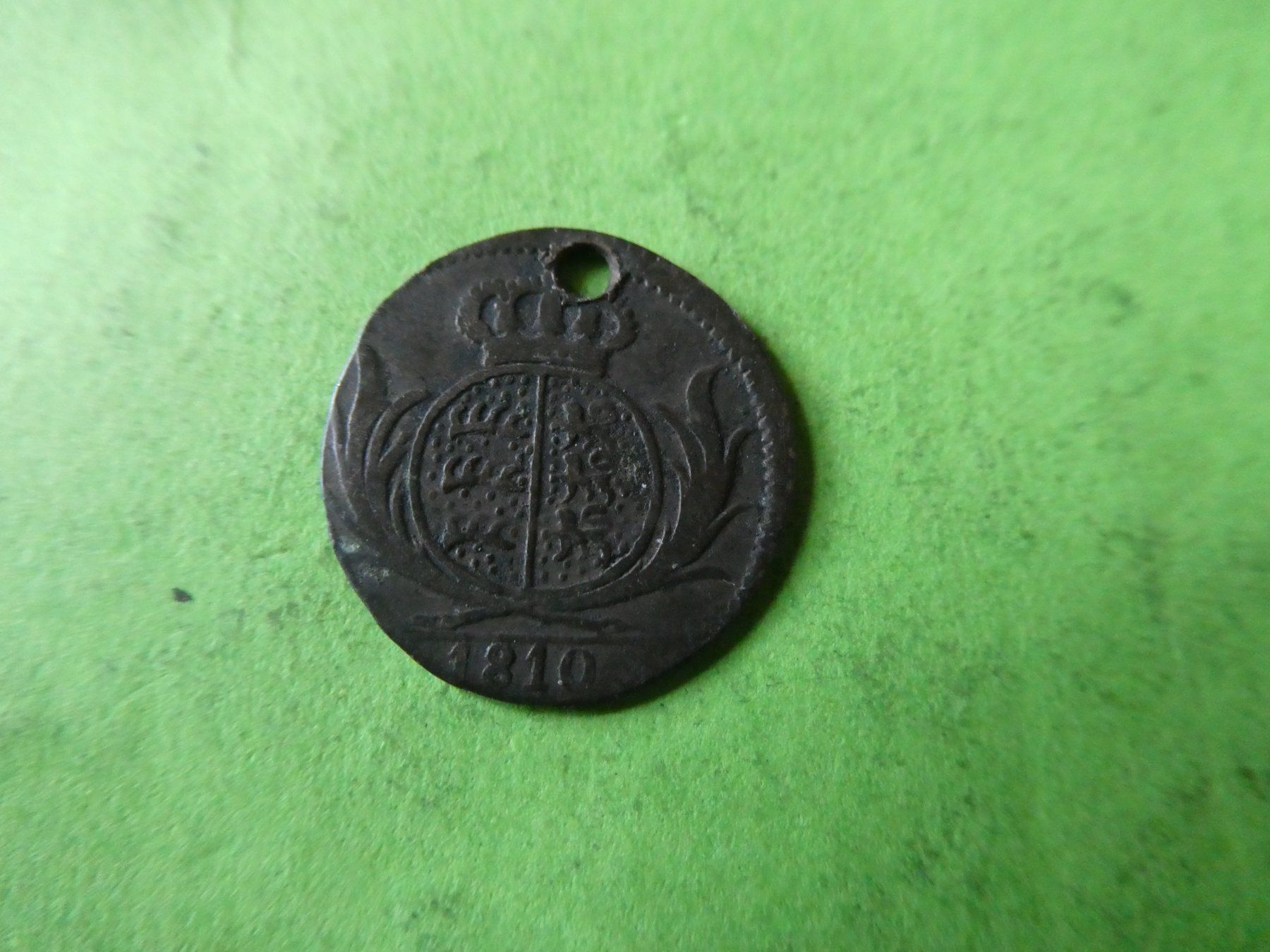 Tutti le monete: Württemberg 1810, 3 Kreuzer – Usato da Hinterforst venduto da rohusri 1