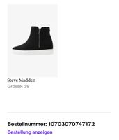 Steve Madden Sneaker Boots Gr. 38, Schwarz, Neuwertig!
