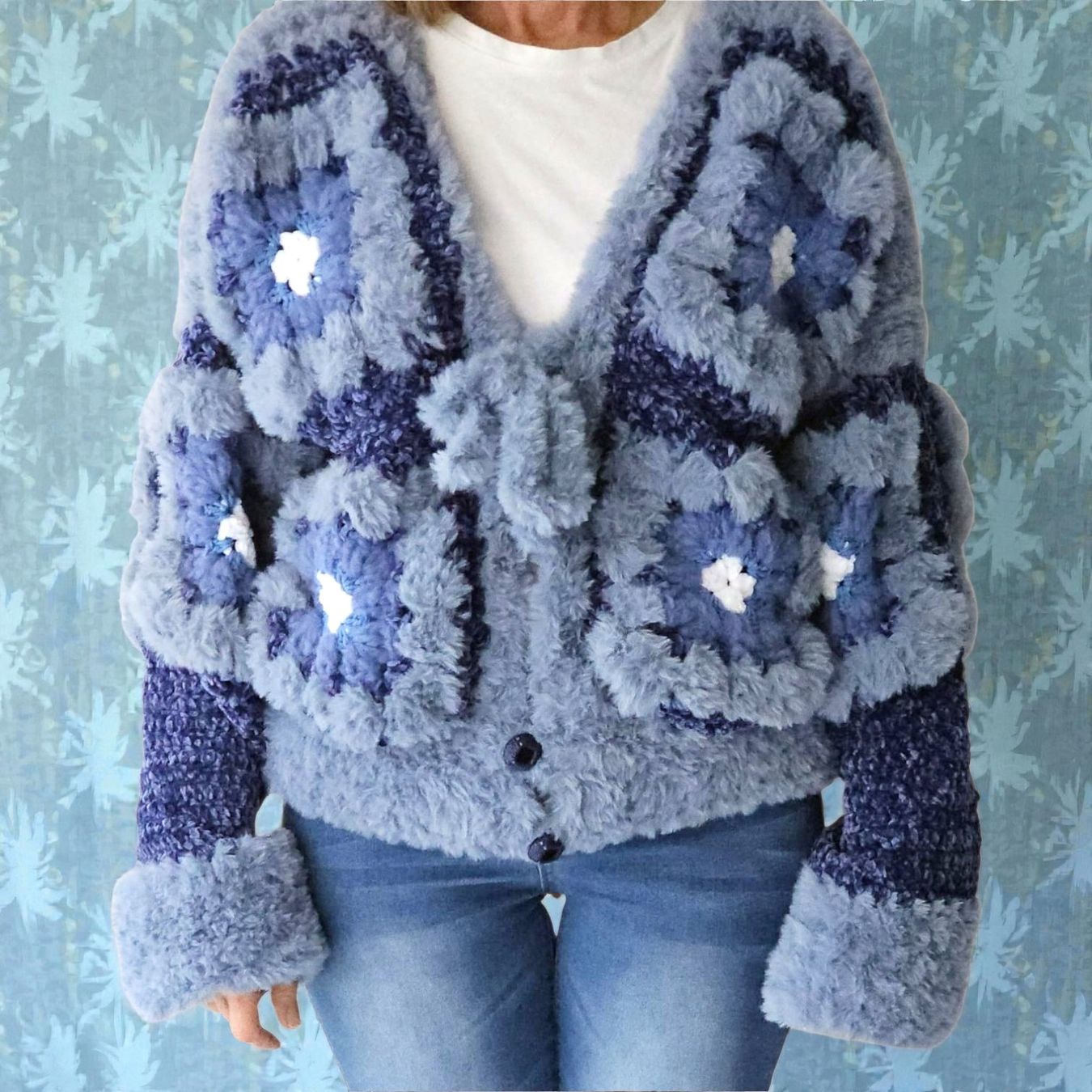 Giacche: CARDIGAN HANDMADE OVERSIZE EN FOURRURE – Nuovo e nell'imballaggio originale da Camorino venduto da JPHANDMADE1 1