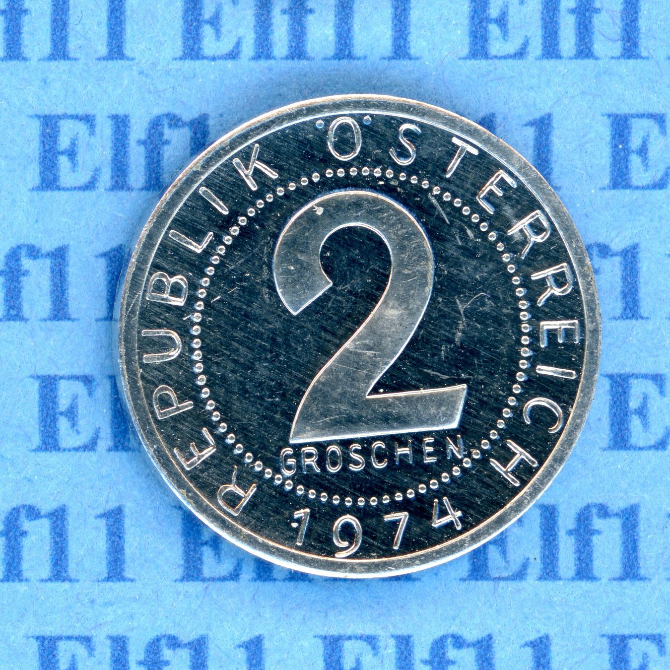 Tutti le monete: ATS___0.02 1974 stgl 2 Groschen – Nuovo (secondo la descrizione) da Widnau venduto da Elf11