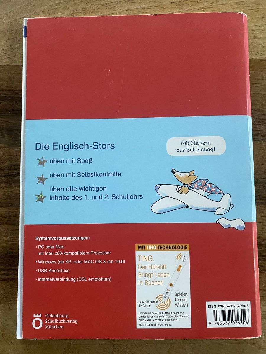 Libri: TING Buch Englisch Stars 1/2 Arbeitsheft Sprachen – Usato da Horw venduto da dreamsofacid 1