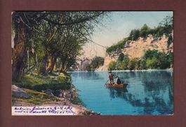 GENEVE - Bords du Rhône - 1910