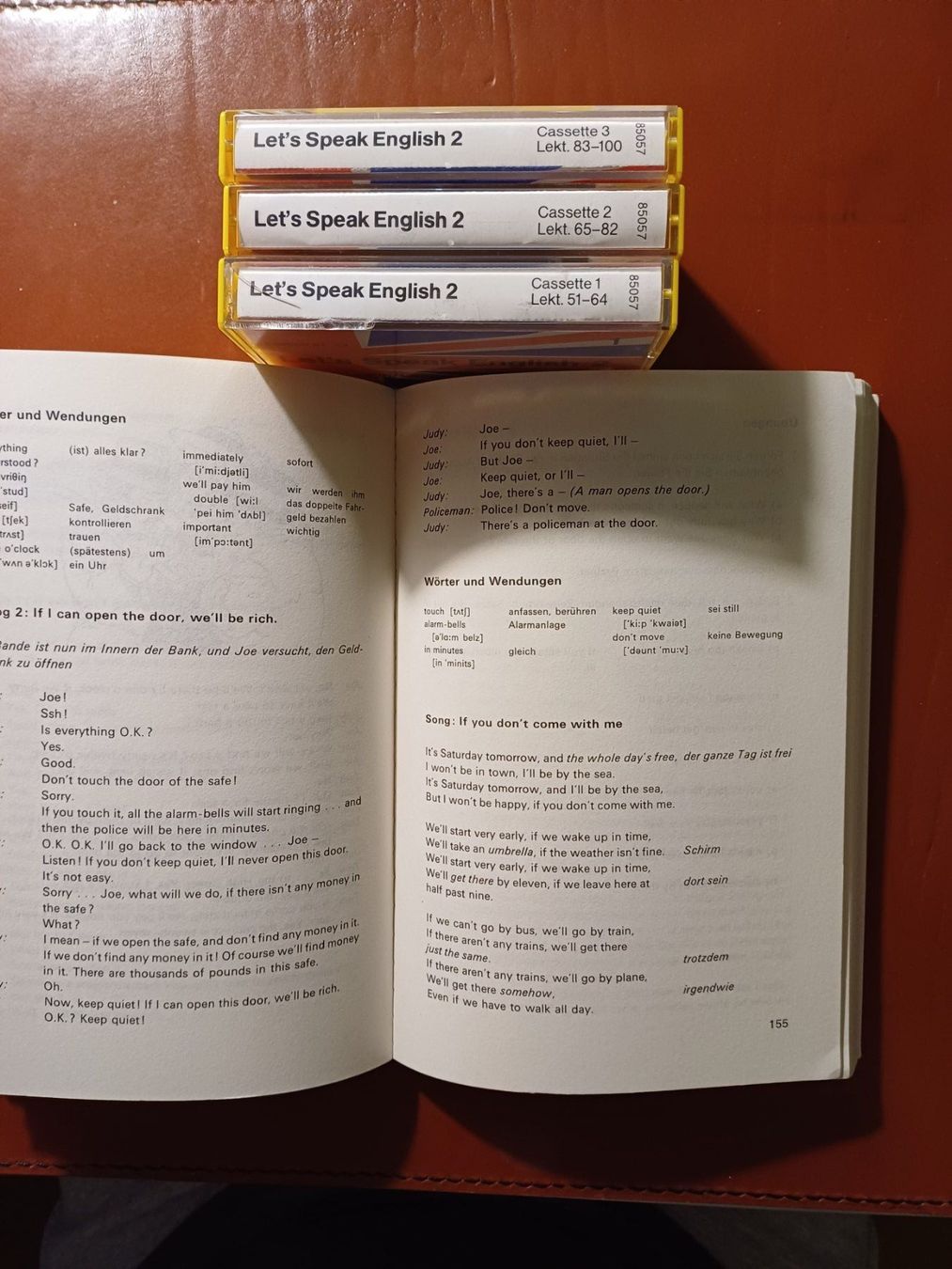 Kompaktkassetten: English Kurs 2 mit Buch und Kasette – Neu (gemäss Beschreibung) aus Zollikerberg von Kaugo 2