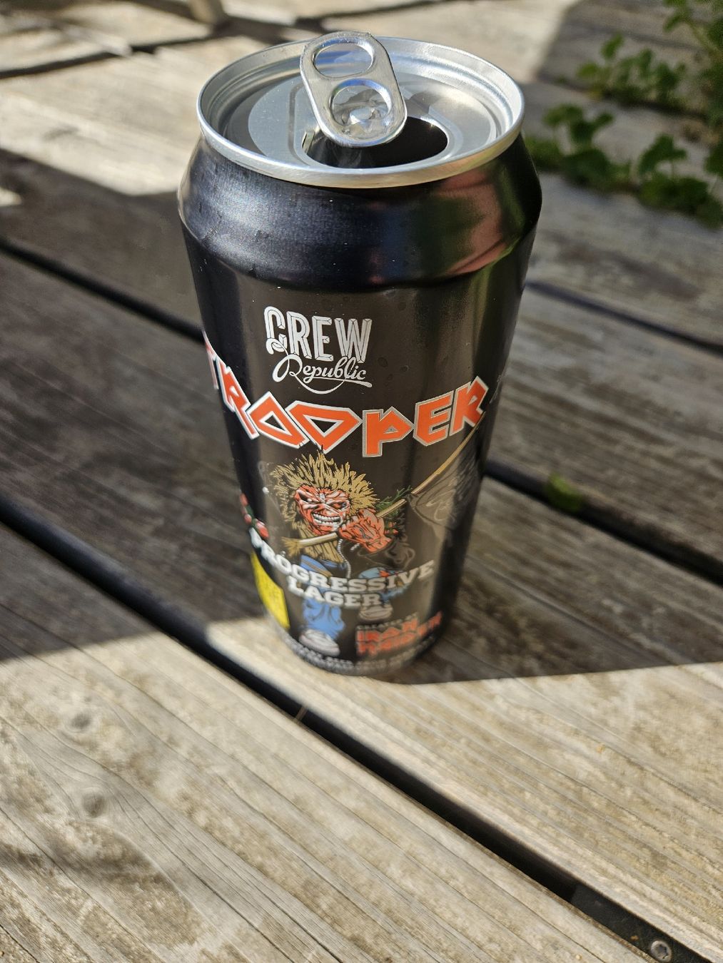 Spirituosen: Crew Republic Iron Maiden Trooper Bierdose, leer! – Gebraucht aus Wettingen von Sk8ertomda 4