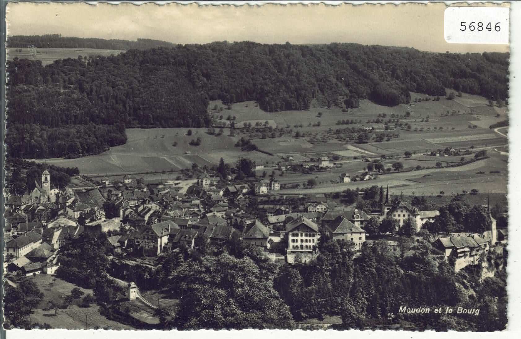 Cartoline postali: Moudon et le Bourg – Usato da Ettingen venduto da Kartenplanet