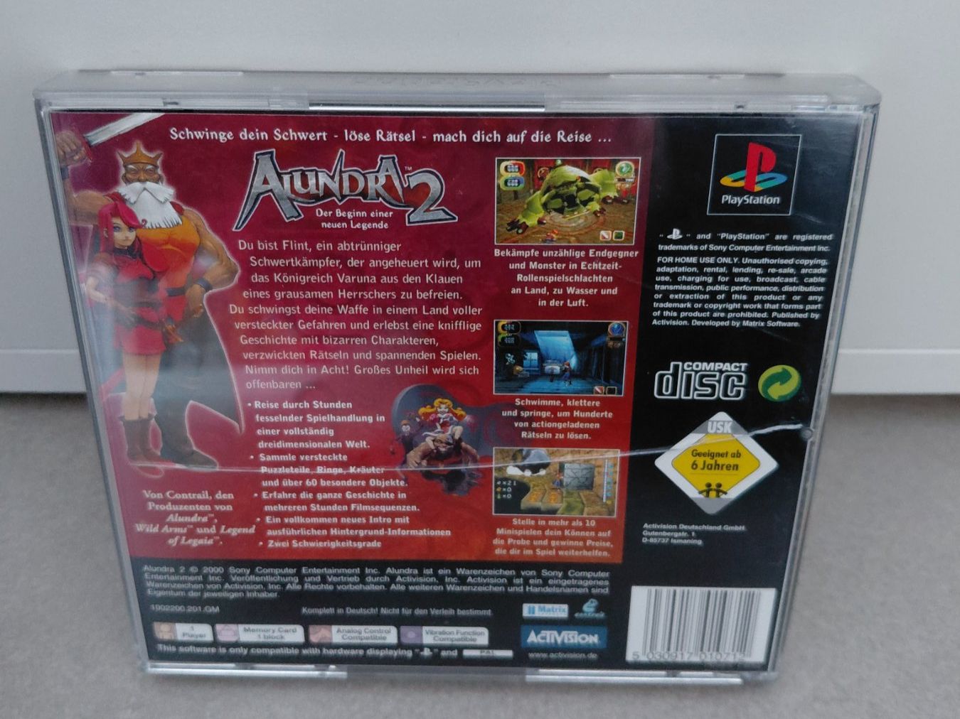 Giochi: Alundra 2 (PAL), PS 1 / PSX – Usato da Uezwil venduto da -Retrogames- 2